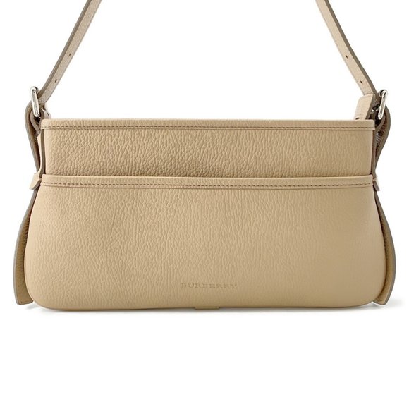 Burberry Shoulder Bag Leather BURBERRY - Picture 1 of 10